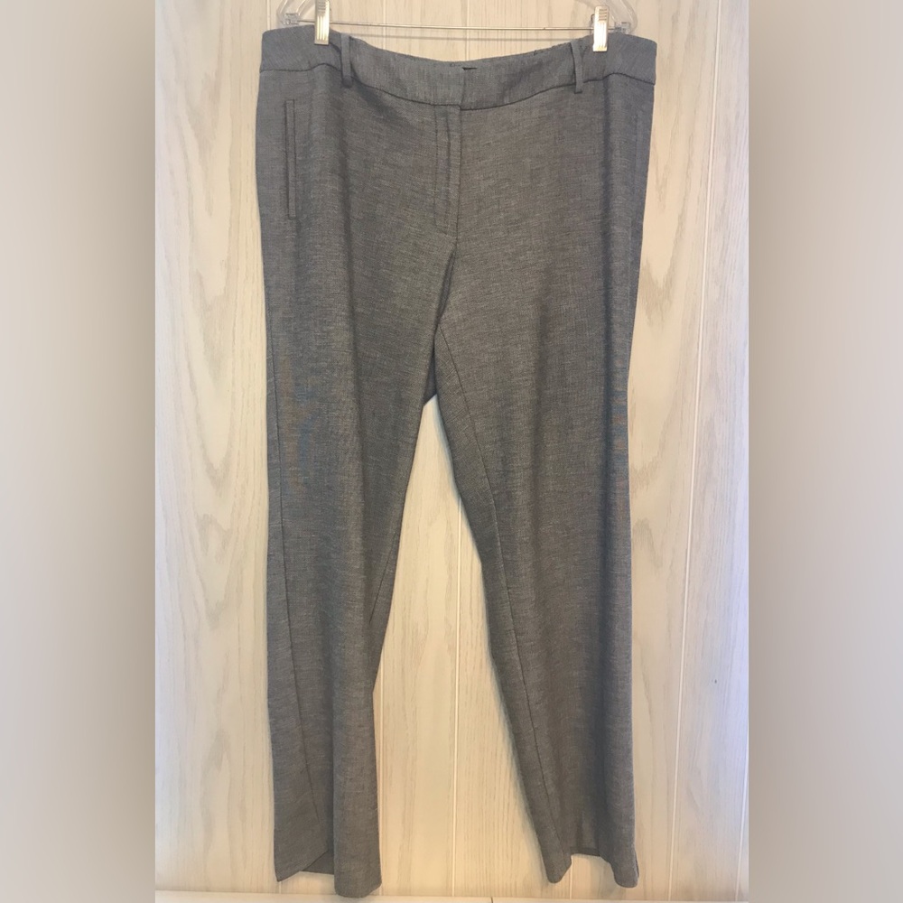 Talbots heathered grey dress pant. Size 18 womens